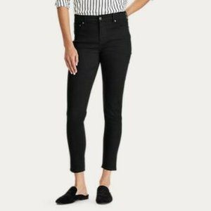 Ralph Lauren Premier Skinny Ankle Jean - Black 0